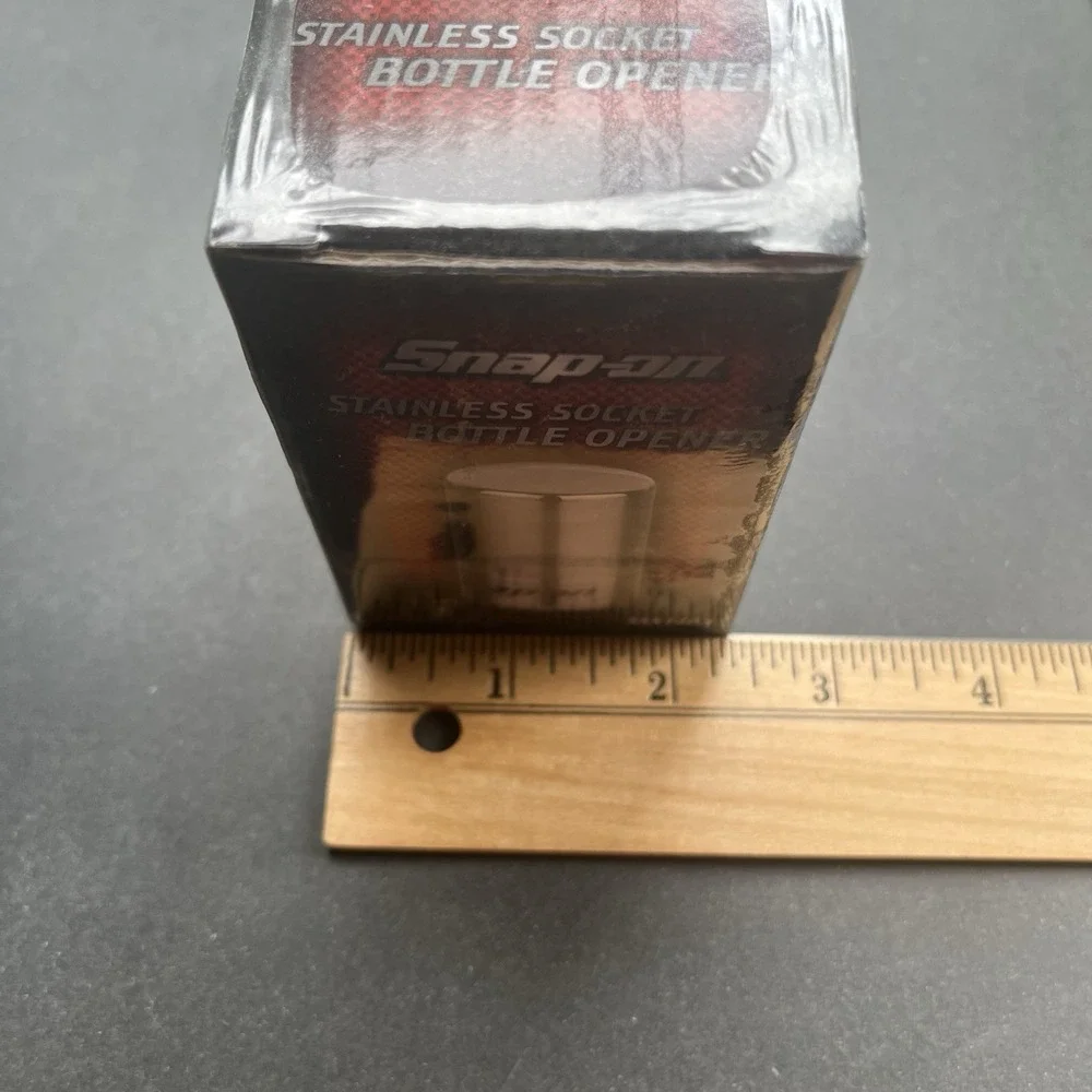 Snap-on SSX14P3 Stainless Steel Socket Bottle Opener NEW Sealed Novelty Gift